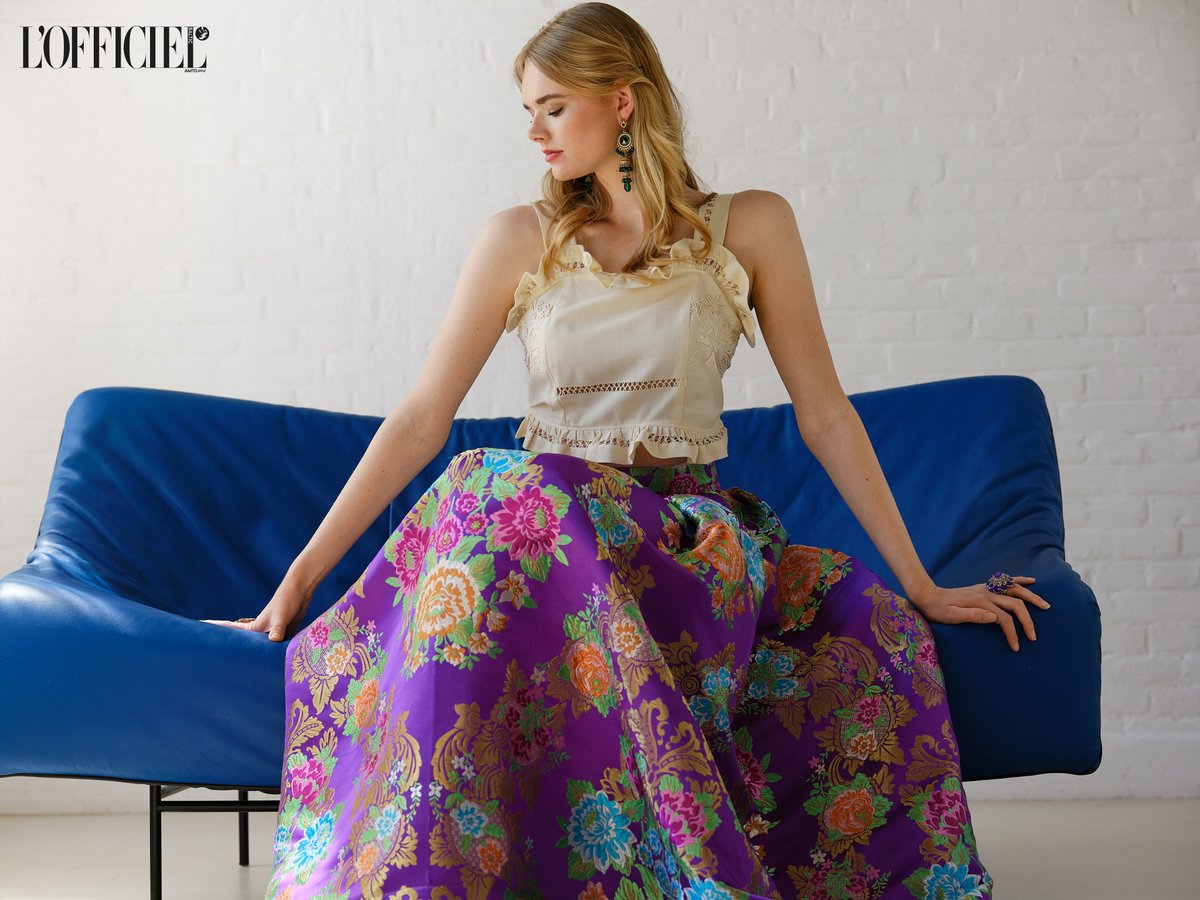 Editorial makeup & hair — L'officiel, Haarlem by Anna Merenfeld (photo 6)