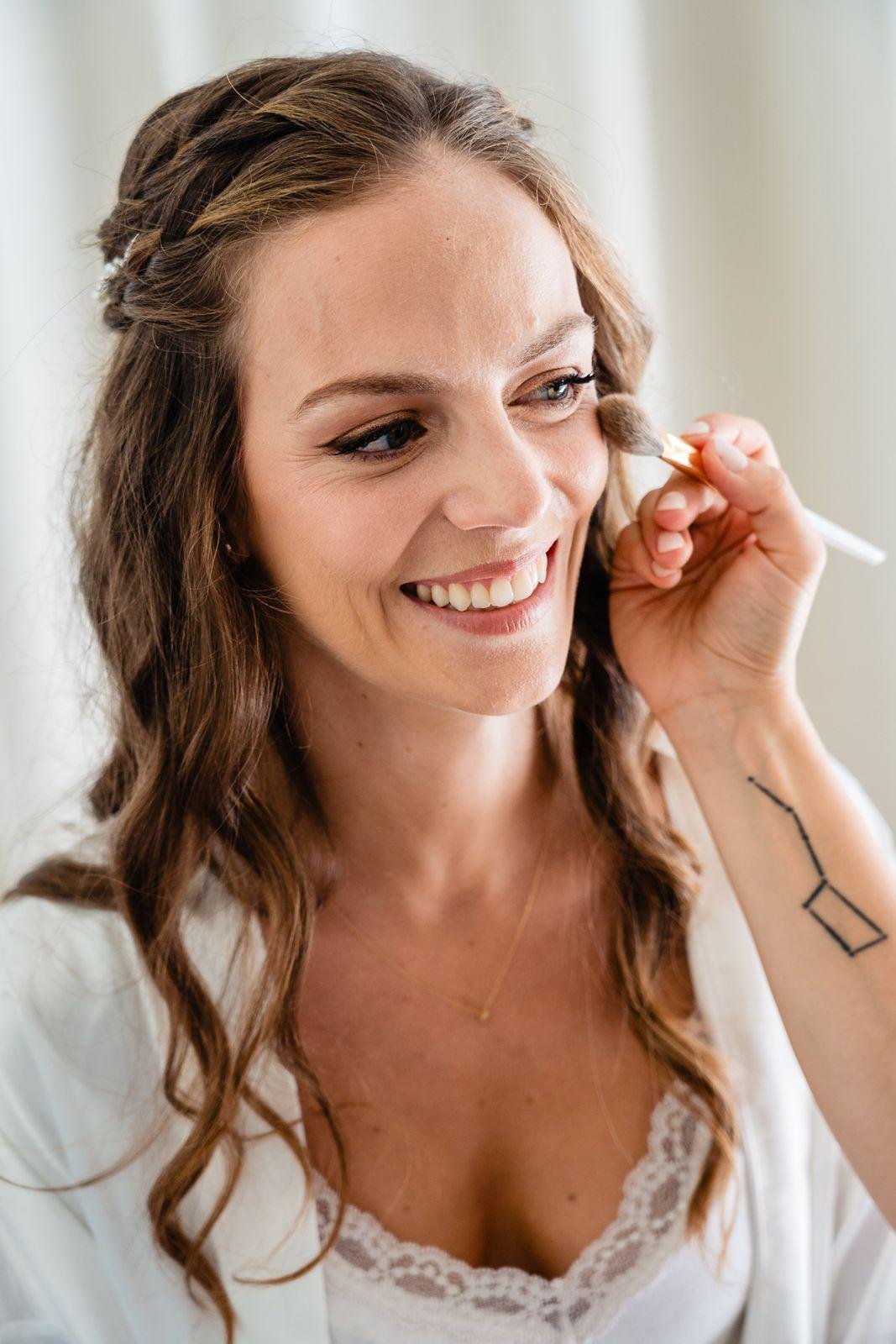 Bridal makeup & hair — Sofia, Elswout by Anna Merenfeld